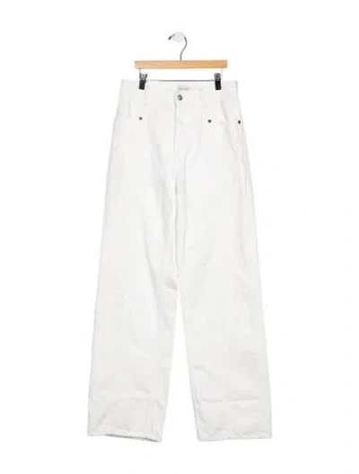 Pre-owned Dagmar High-rise Wide Leg Jeans In Blue
