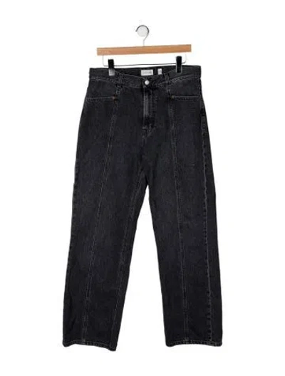 Pre-owned Dagmar High-rise Wide Leg Jeans In Gray
