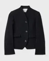 Dagmar Jacket Short Curved In Black