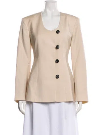 Pre-owned Dagmar Jacket In Neutral