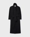 Dagmar Kappa Relaxed Wool Svart In Black