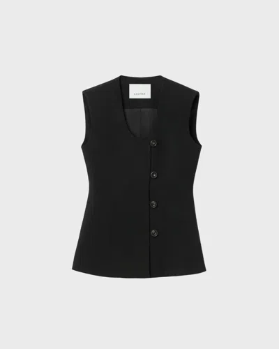 Dagmar Blazer Sleeveless In Black