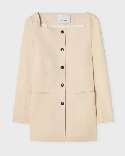 Dagmar Kavaj Square Neck Beige