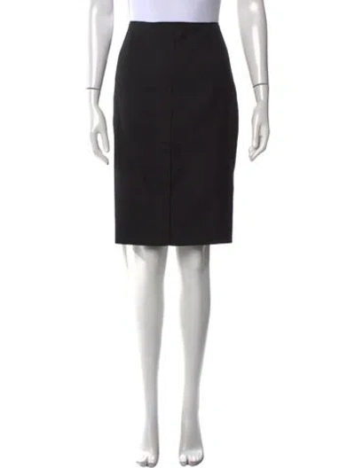 Pre-owned Dagmar Knee-length Skirt In Black