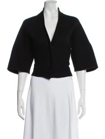 Pre-owned Dagmar Merino Wool Jacket In Black