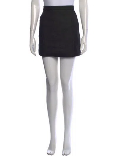 Pre-owned Dagmar Mini Skirt In Black