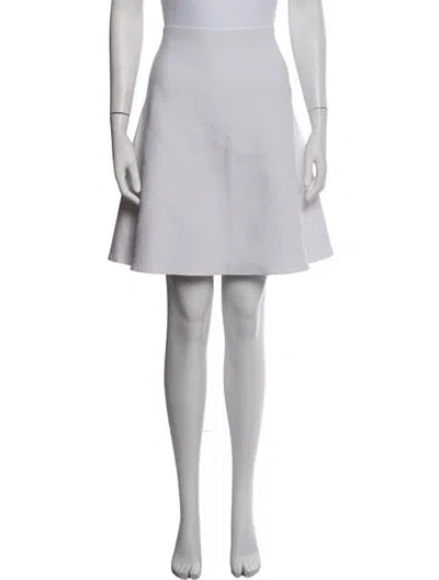Pre-owned Dagmar Mini Skirt In White