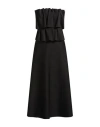 Dagmar Schreiber Woman Midi Dress Black Size 8 Polyamide, Recycled Polyamide, Elastane In Black