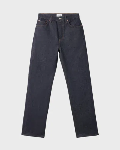Dagmar Straight Leg Denim In Raw Blue