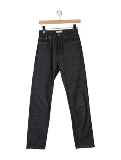 Pre-owned Dagmar Straight Leg Pants In Black