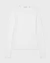 Dagmar Topp Lyocell Long Sleeve Vit