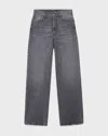 Dagmar Wide Leg Denim Ljusgrå