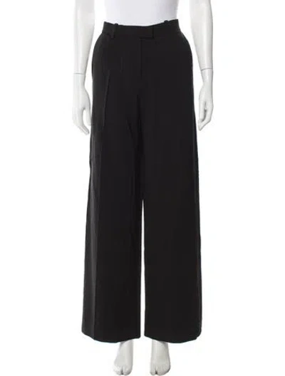 Pre-owned Dagmar Wide Leg Pants In Black