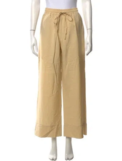 Pre-owned Dagmar Wide Leg Pants In Neutrals