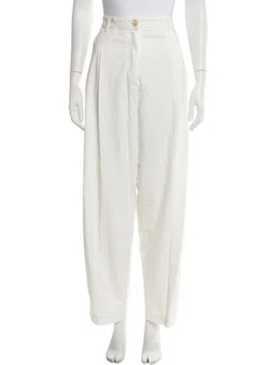 Pre-owned Dagmar Wide Leg Pants W/ Tags In White