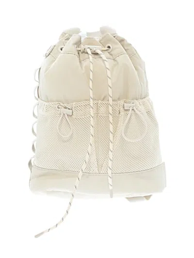 Pre-owned Dagne Dover Backpack In Ivory