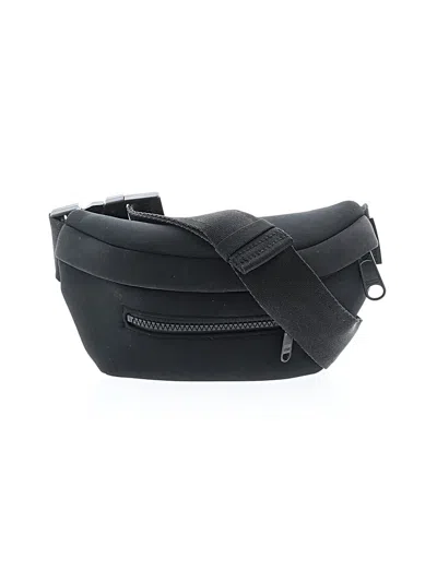 Pre-owned Dagne Dover Belt Bag In Black