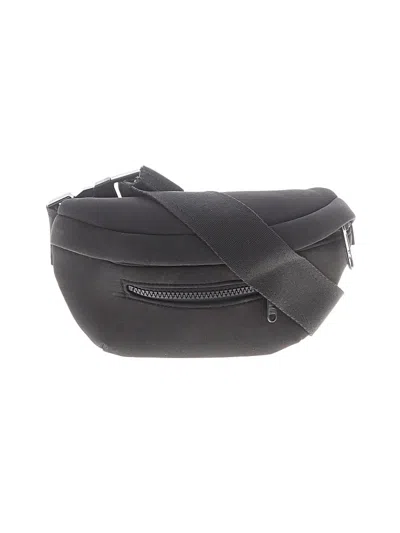 Pre-owned Dagne Dover Belt Bag In Black