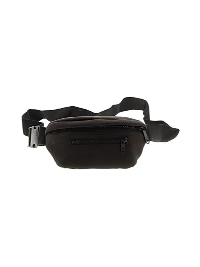 Pre-owned Dagne Dover Belt Bag In Black