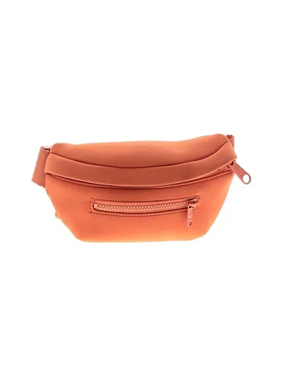 Pre-owned Dagne Dover Belt Bag In Orange