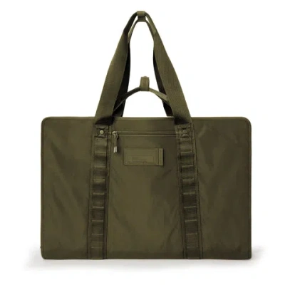 Dagne Dover Capri Garment Bag In Dark Moss In Green
