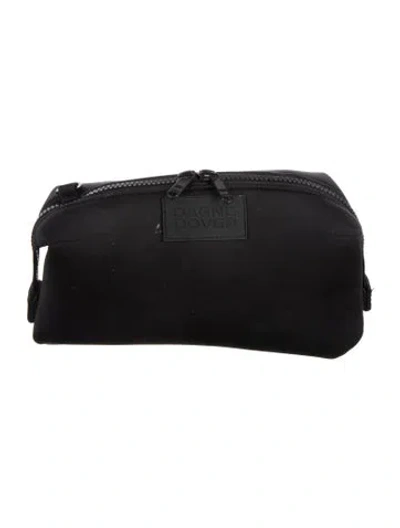 Pre-owned Dagne Dover Cosmetic Bag In Black