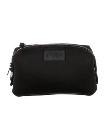 Pre-owned Dagne Dover Cosmetic Bag In Black