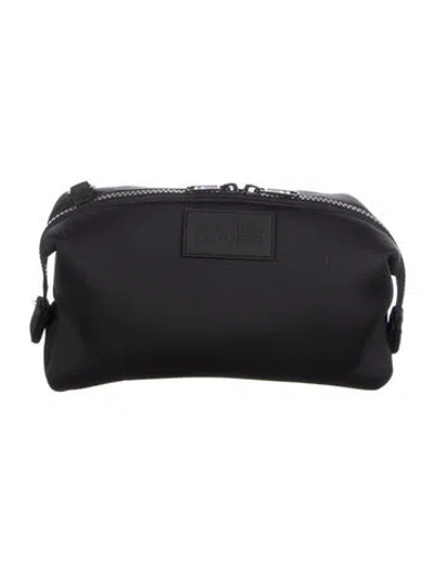 Pre-owned Dagne Dover Cosmetic Bag In Black
