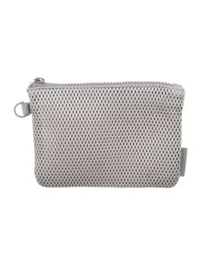 Pre-owned Dagne Dover Cosmetic Bag In Grey
