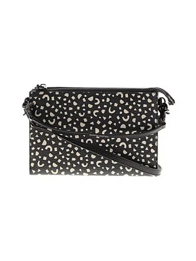 Pre-owned Dagne Dover Crossbody Bag In Black