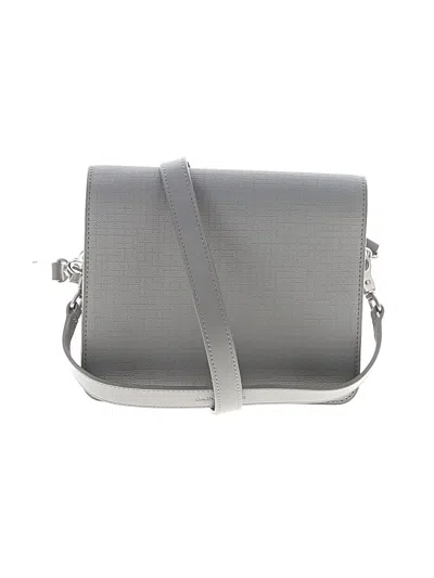 Pre-owned Dagne Dover Crossbody Bag In Gray