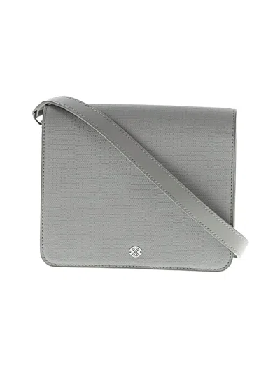 Pre-owned Dagne Dover Crossbody Bag In Gray