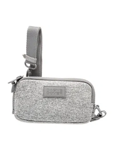 Pre-owned Dagne Dover Crossbody Bag In Grey
