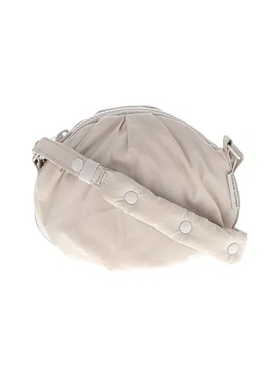 Pre-owned Dagne Dover Crossbody Bag In White