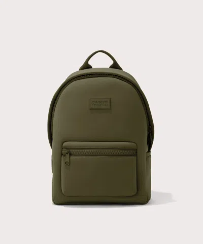 Dagne Dover Dakota Medium Neoprene Backpack In Dark Moss