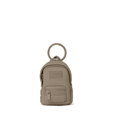 Dagne Dover Dakota Keychain In Khaki In Green