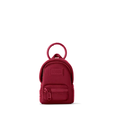 Dagne Dover Dakota Keychain In Spice In Burgundy
