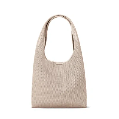 Dagne Dover Dash Grocery Tote In Oyster Air Mesh In Oyster Air Mesh