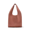 Dagne Dover Dash Grocery Tote In Warm Dust Air Mesh In Green