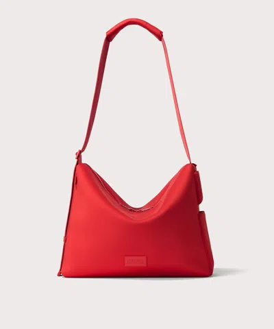 Dagne Dover Enzo Messenger Bag In Red