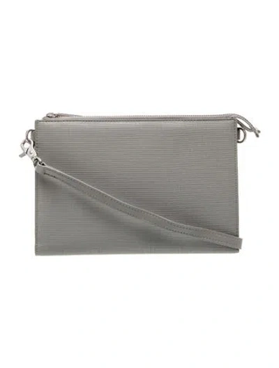 Pre-owned Dagne Dover Evening Bag W/ Tags In Gray