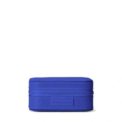 Dagne Dover Frankie Jewelry Case In Deep Sea In Blue