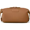 Dagne Dover Hunter Small Neoprene Toiletry Bag In Brown