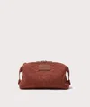 Dagne Dover Dange Dover Large Toiletry Bag In Brown