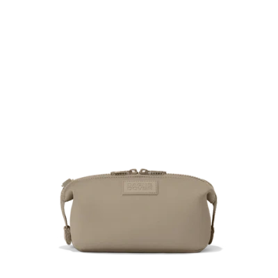 Dagne Dover Hunter Toiletry Bag In Khaki In Neutral