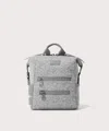 Dagne Dover Indi Diaper Backpack In Gray