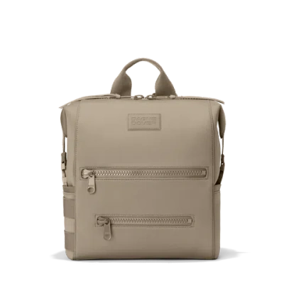 Dagne Dover Indi Diaper Backpack In Khaki In Khaki