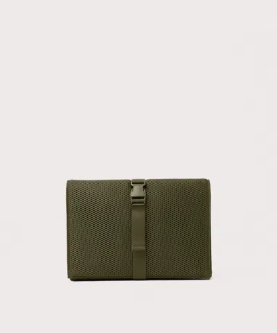 Dagne Dover Joey Neoprene Changing Kit In Dark Moss