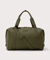 Dagne Dover 365 Large Landon Neoprene Carryall Duffle Bag In Green