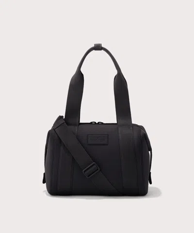 Dagne Dover Medium Landon Neoprene Carryall Duffle Bag In Onyx